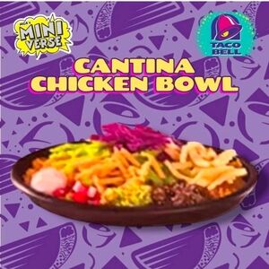 Miniverse Make It Mini Taco Bell Cantina Chicken Bowl